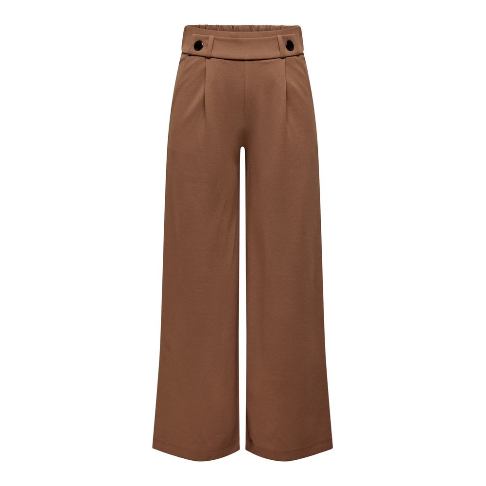 Jacqueline De Yong Bruine Polyester Broek