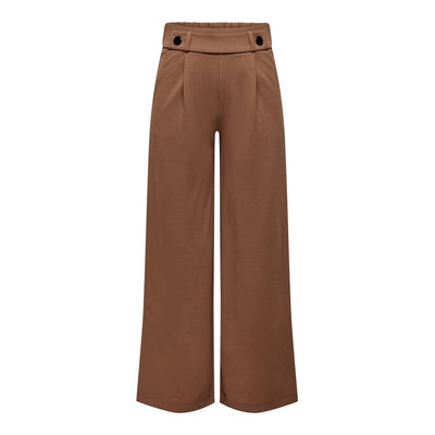 Jacqueline De Yong Bruine Polyester Broek