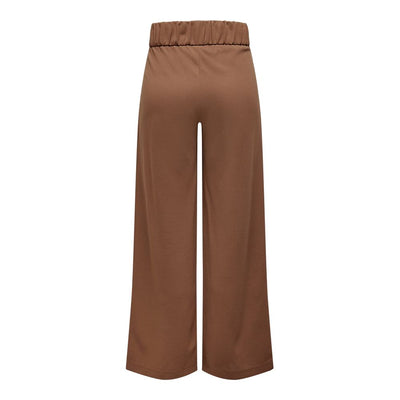 Jacqueline De Yong Bruine Polyester Broek