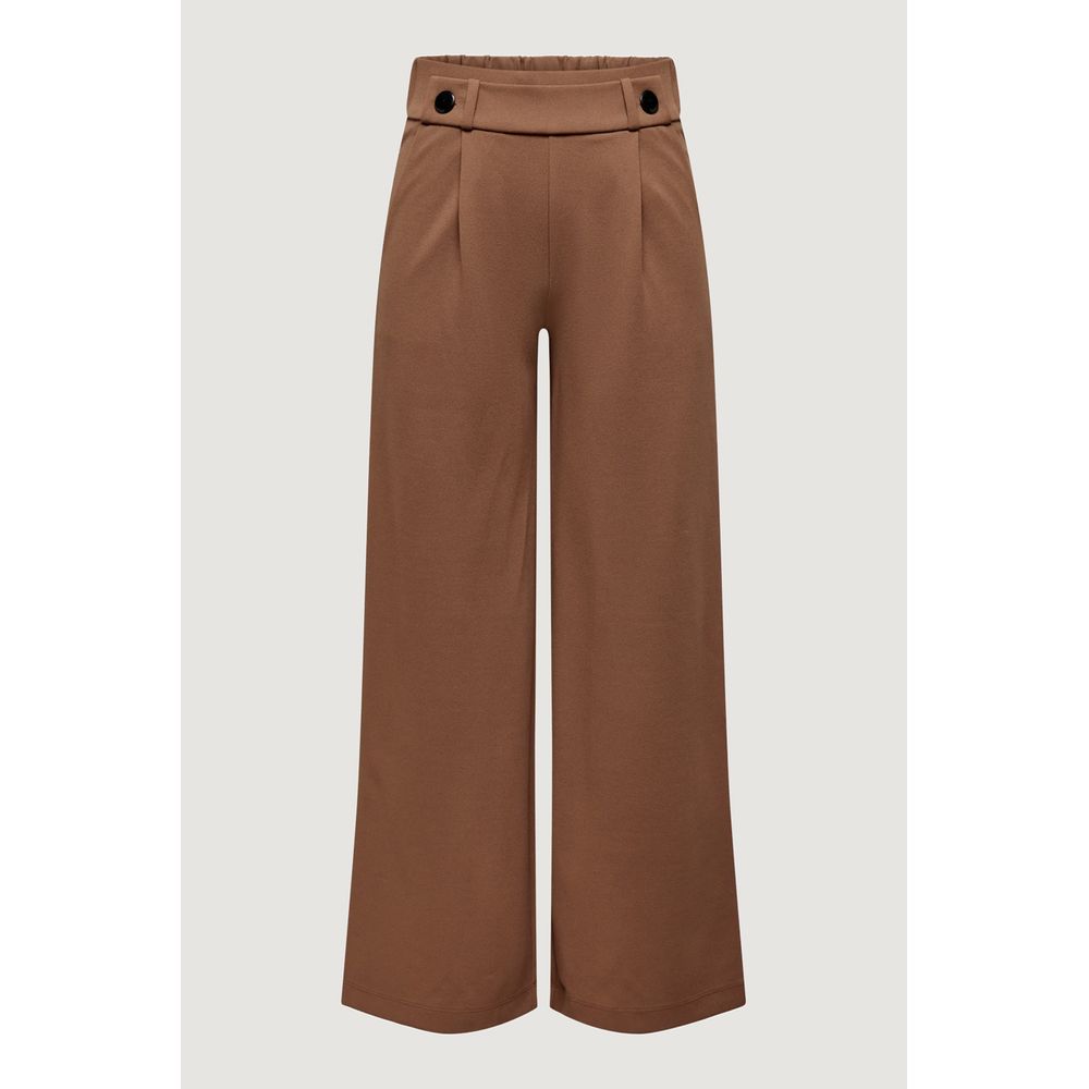 Jacqueline De Yong Bruine Polyester Broek