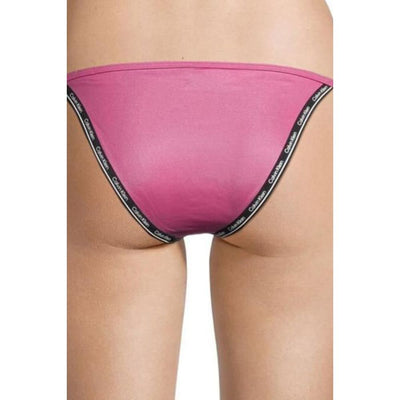 Slip de bain en polyester rose Calvin Klein Jeans