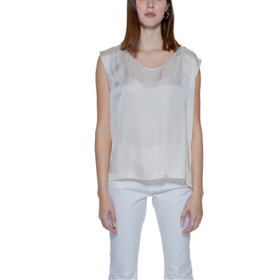 Street One Cream Viscose Blouse