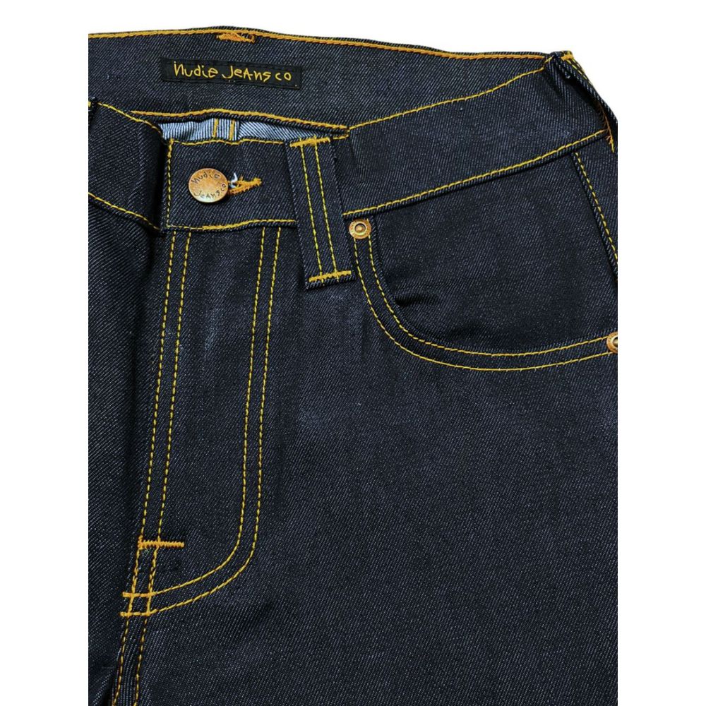 Nudie Jeans Jean bleu en coton pour femme