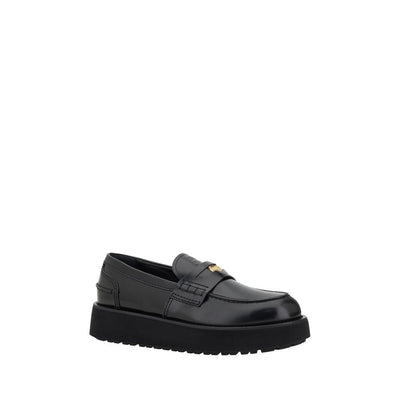Mocassins en cuir Miu Miu