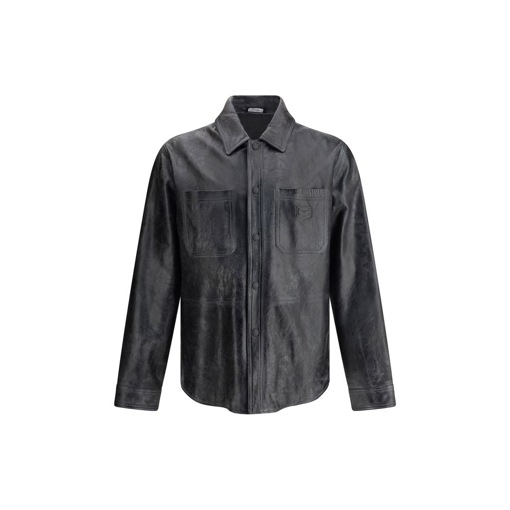 Veste en cuir Dolce &amp; Gabbana