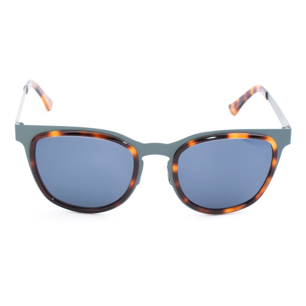 Lunettes de soleil LGR en acier inoxydable bleu