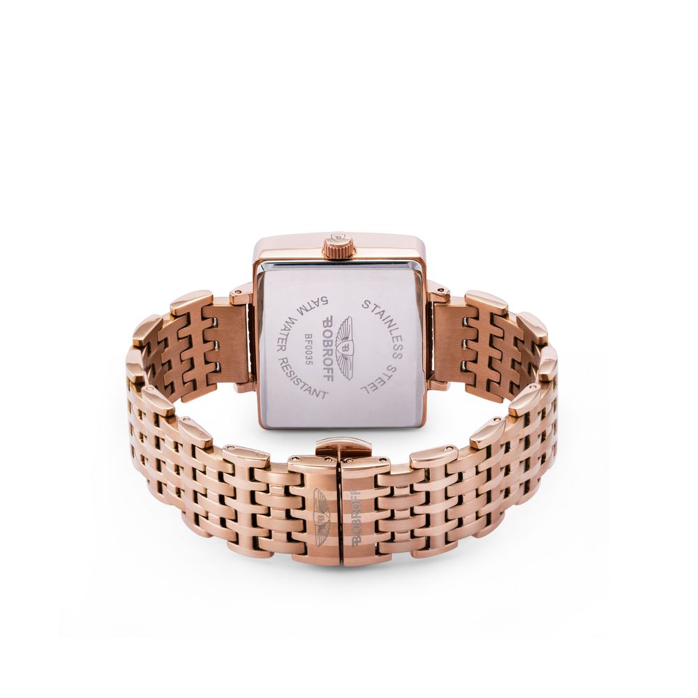 Bobroff Bronzen Roestvrijstalen Horloge