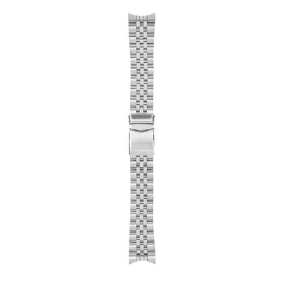 Bobroff Silver Stainless Steel Watch