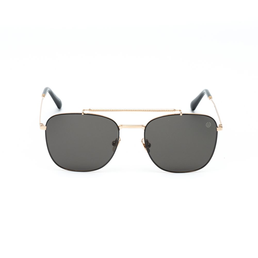 Lunettes de soleil Belstaff en titane doré