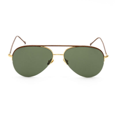 Lunettes de soleil Belstaff en titane marron