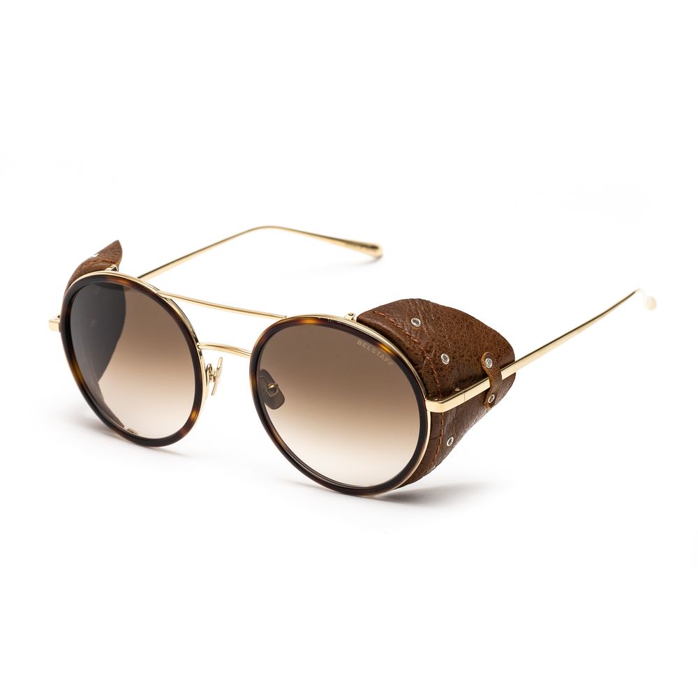 Belstaff gouden titanium zonnebril