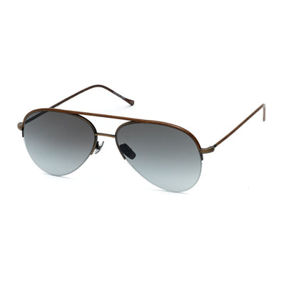 Lunettes de soleil Belstaff en titane marron