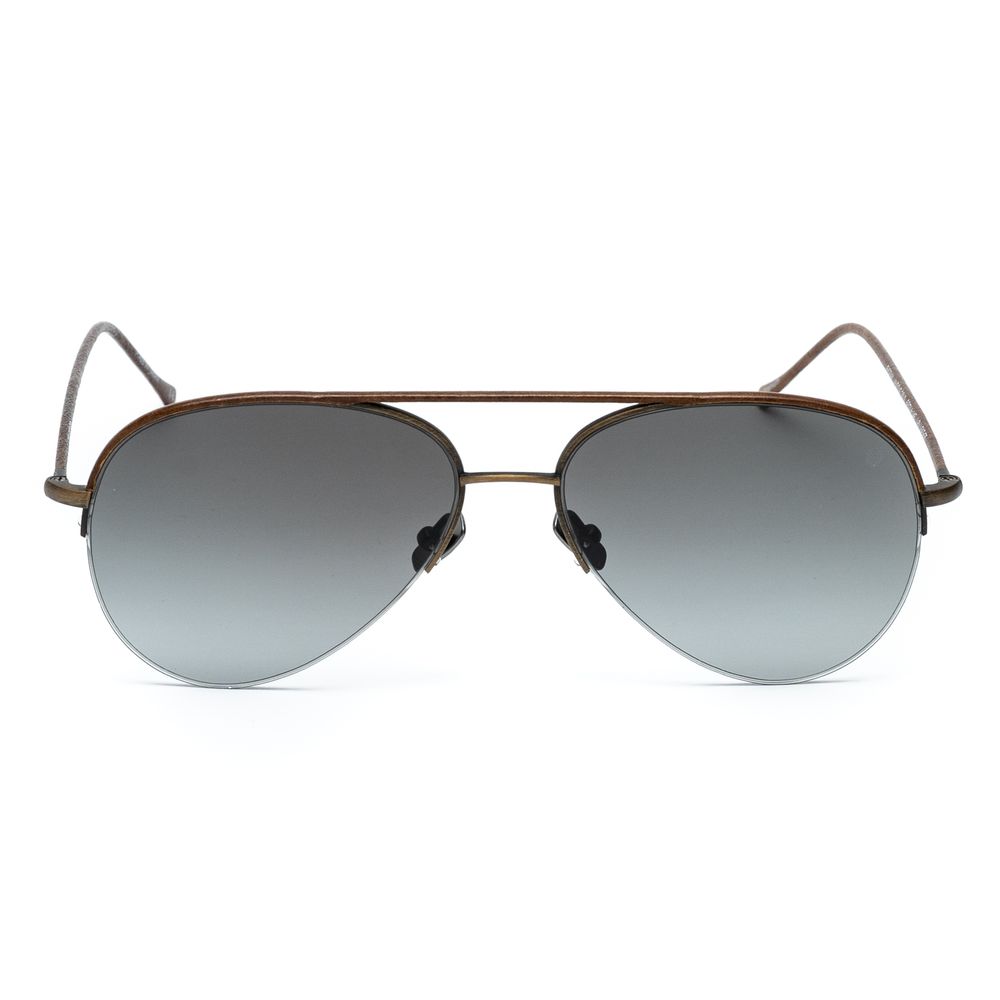 Lunettes de soleil Belstaff en titane marron