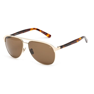 Lunettes de soleil Belstaff en acétate doré