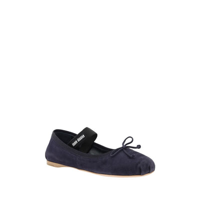 Miu Miu Suède Ballerina's