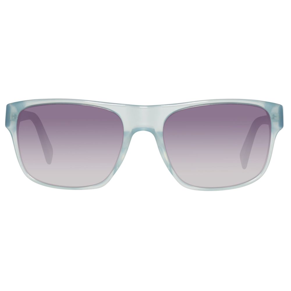 Lunettes de soleil Just Cavalli en acétate bleu