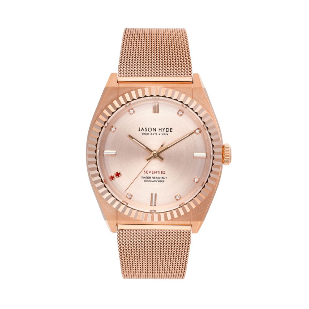 Jason Hyde Gold Textielhorloge