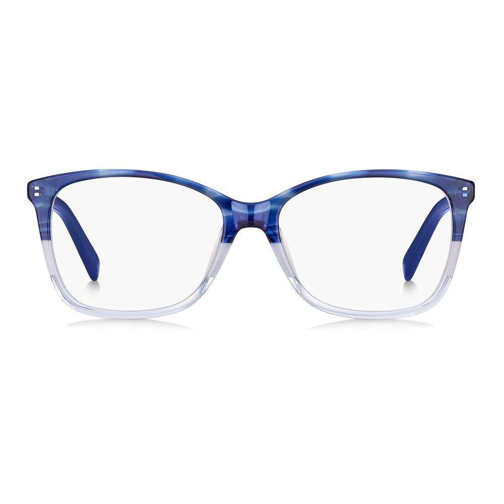 Montures en cuir de veau bleu M Missoni