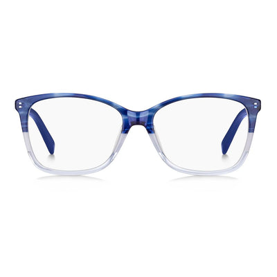 Montures en cuir de veau bleu M Missoni