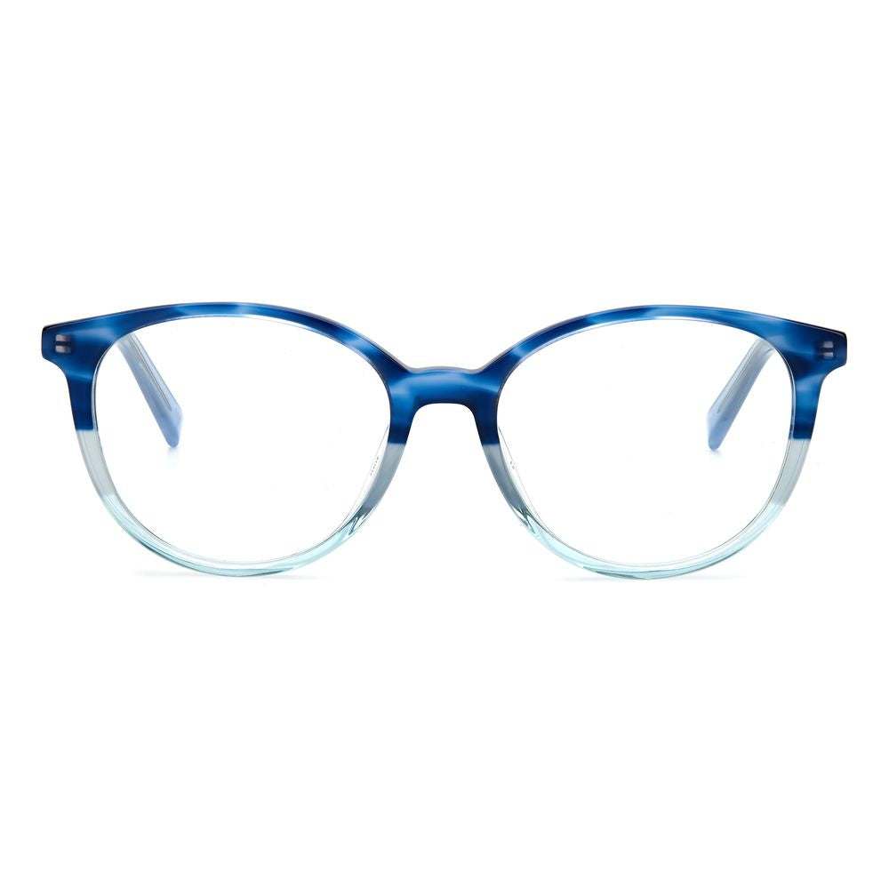 Montures en cuir de veau bleu M Missoni