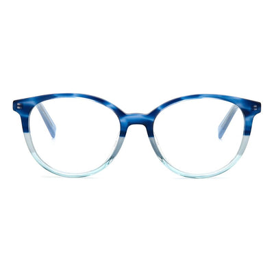 Montures en cuir de veau bleu M Missoni