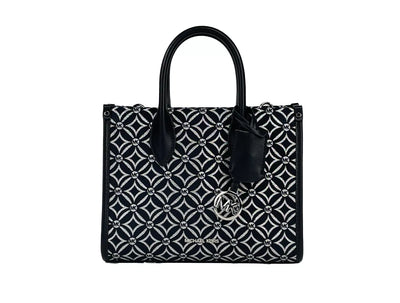 Petit sac fourre-tout à bandoulière zippé Mirella de Michael Kors, noir