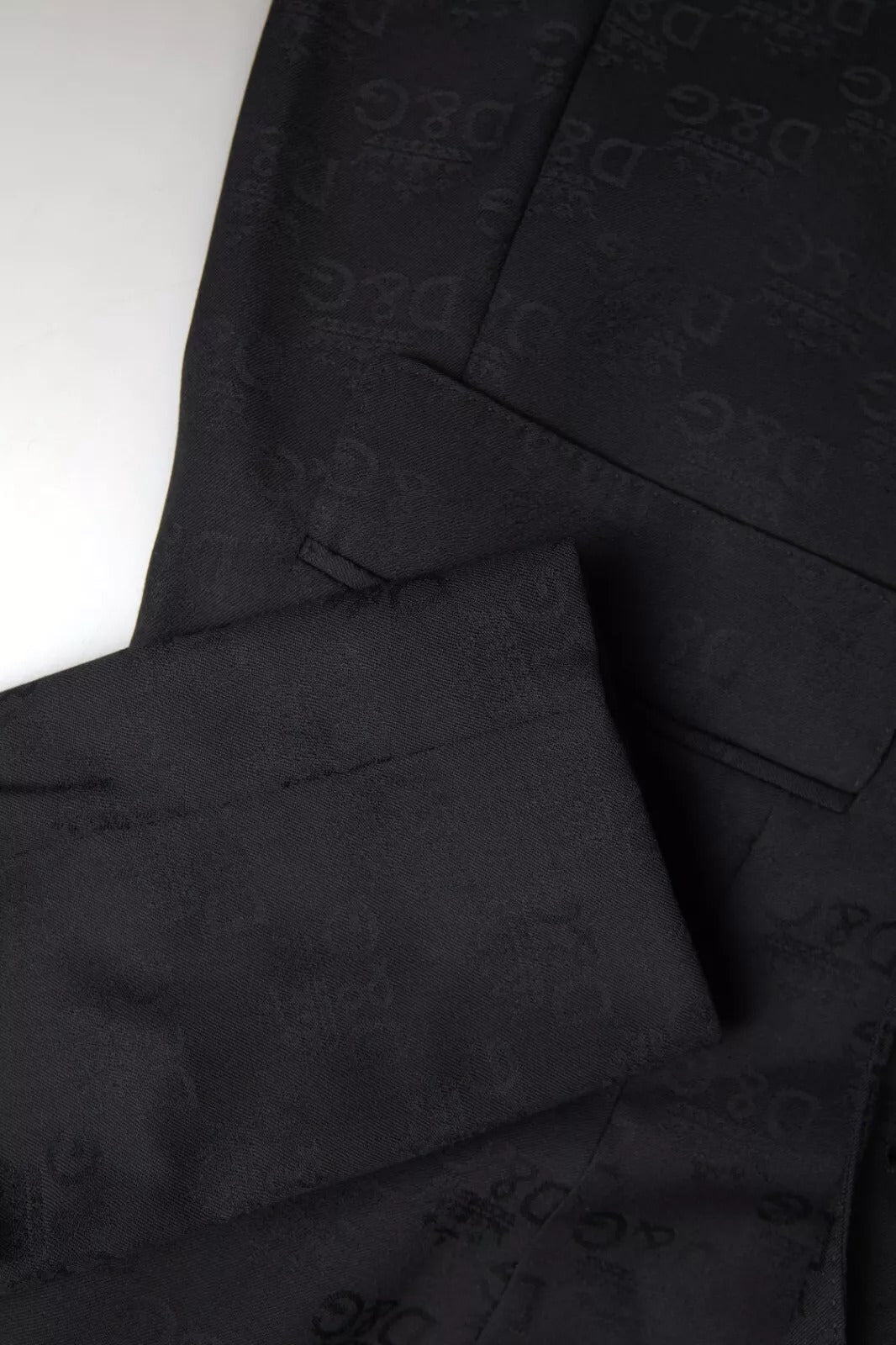 Veste blazer noire à manches longues Dolce &amp; Gabbana