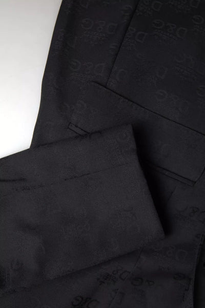 Veste blazer noire à manches longues Dolce &amp; Gabbana