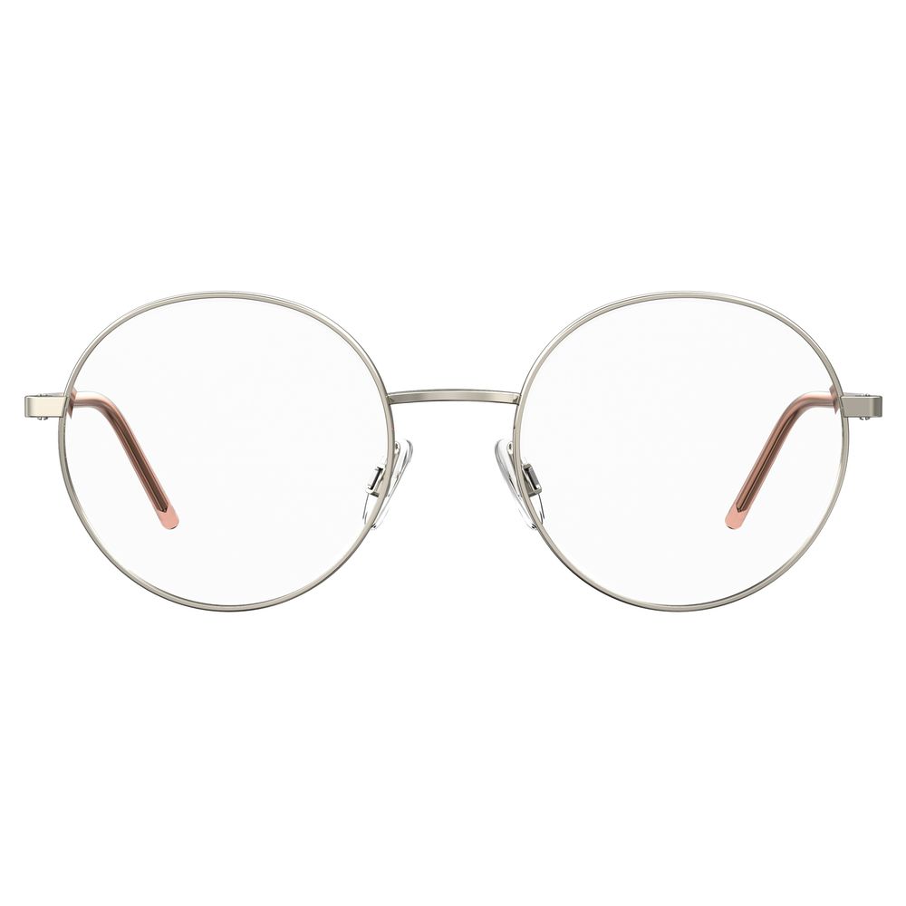 Montures en métal bronze Love Moschino