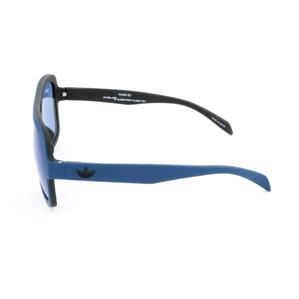 Adidas Blauwe Plastic Zonnebril