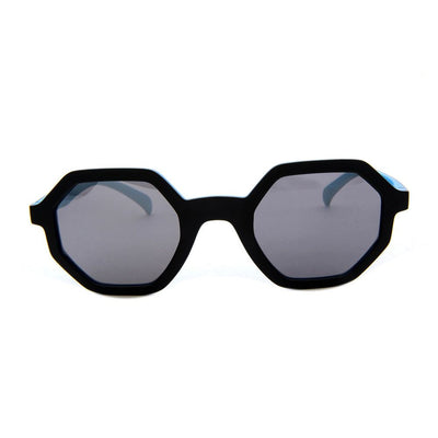 Lunettes de soleil Adidas en plastique noir