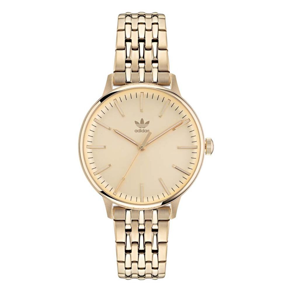 Adidas Goud Roestvrijstalen Horloge