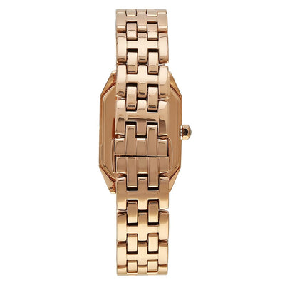 Armani Rosegouden roestvrijstalen horloge