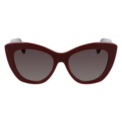 Salvatore Ferragamo Bordeaux Acetate Sunglasses