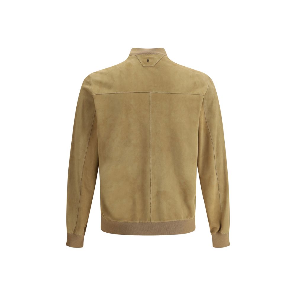 Veste en daim Salvatore Santoro