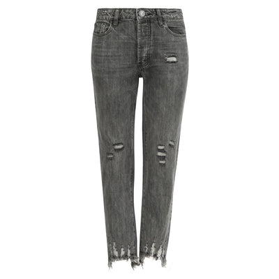 Jean femme en coton gris One Teaspoon
