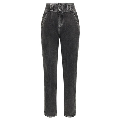 Jean et pantalon en coton noir One Teaspoon