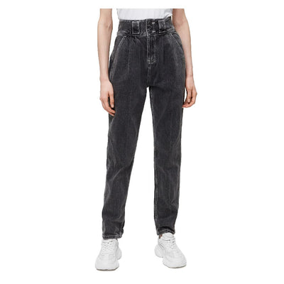 Jean et pantalon en coton noir One Teaspoon