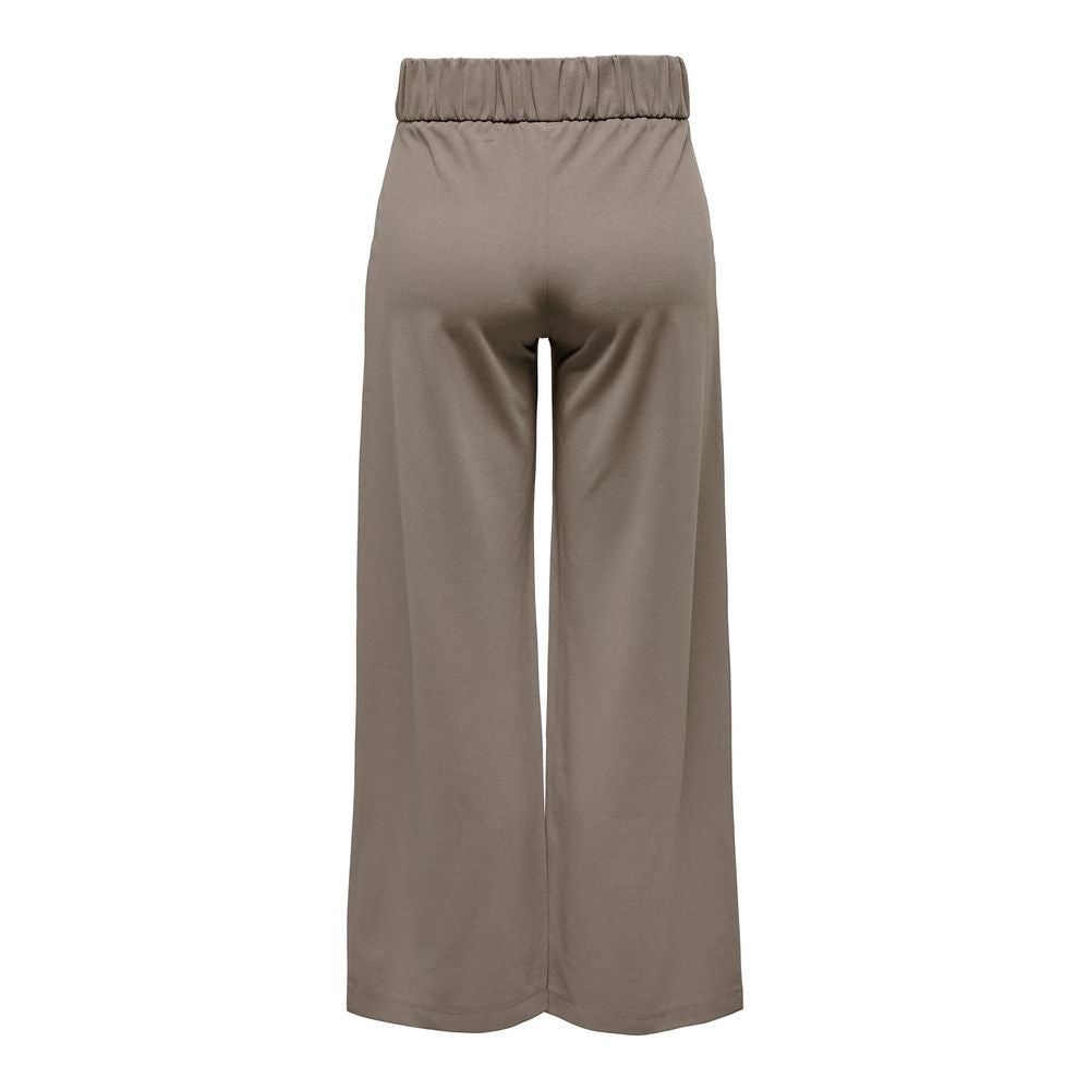 Jacqueline De Yong Grijze Polyester Broek