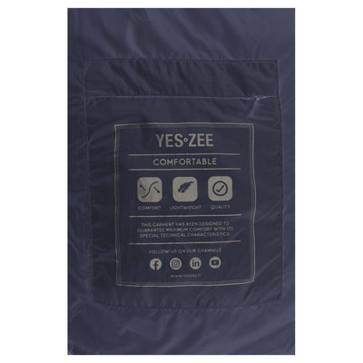 Gilet en nylon bleu Yes Zee