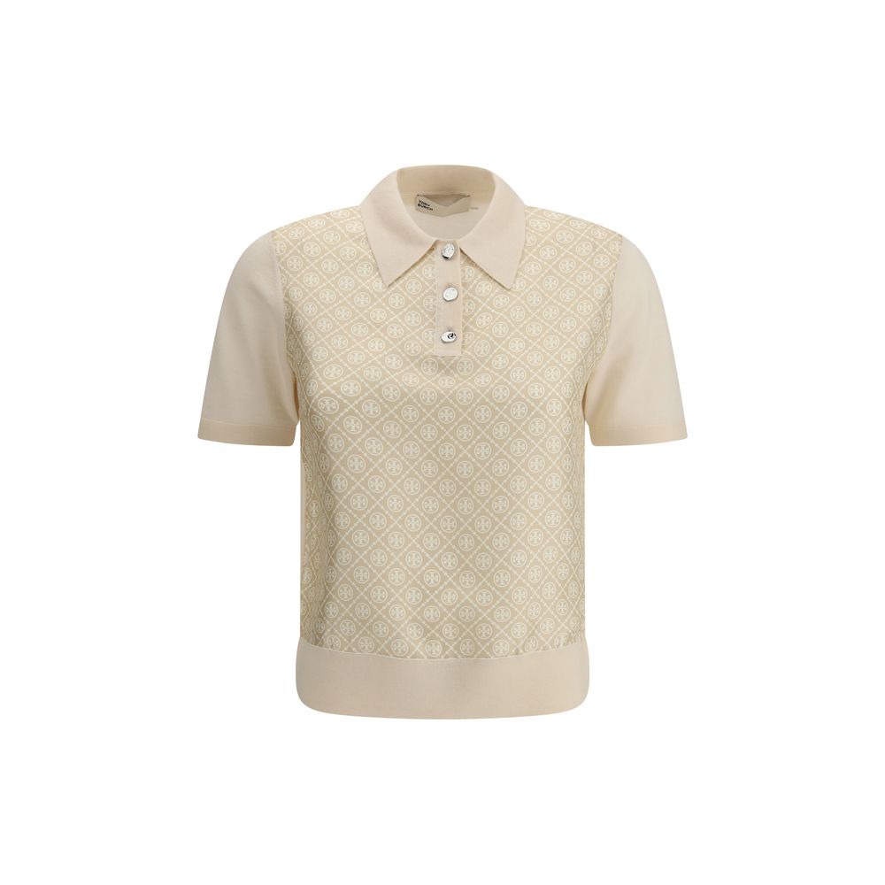 Polo Tory Burch en laine et soie