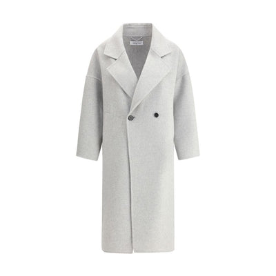 Manteau long croisé