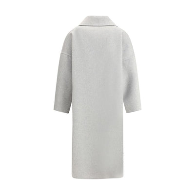 Manteau long croisé