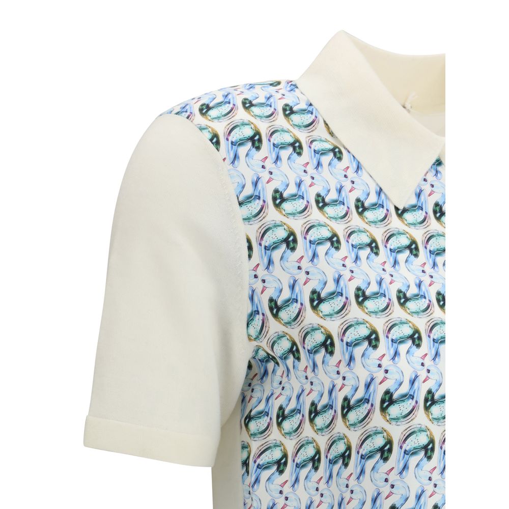 Polo Tory Burch en laine et soie