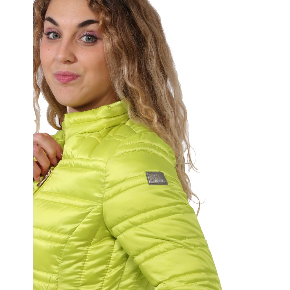 Yes Zee Green Polyester Damesjack