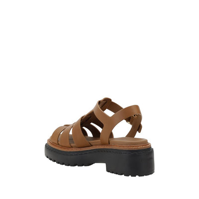 Prada sandalen met een profielzool