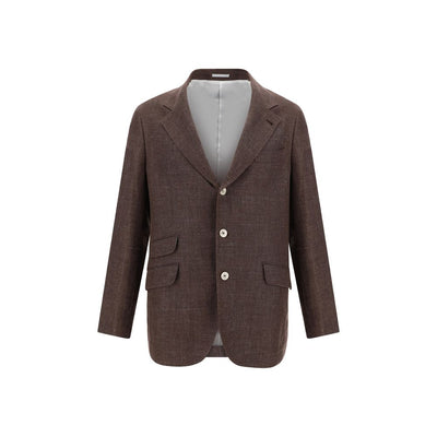 Brunello Cucinelli Veste blazer en lin