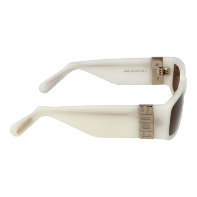 GCDS Witte Unisex Zonnebril