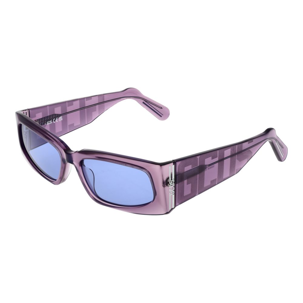 GCDS Paarse Unisex Zonnebril