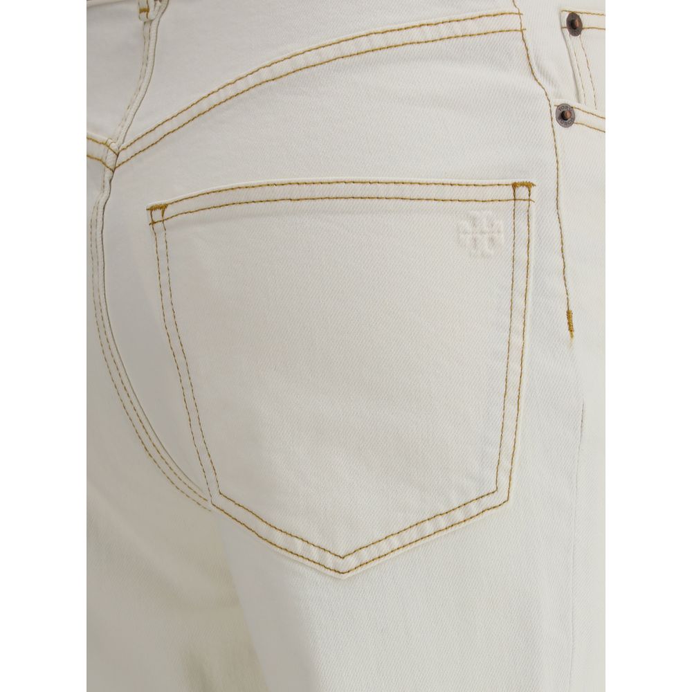 Jean évasé court Tory Burch